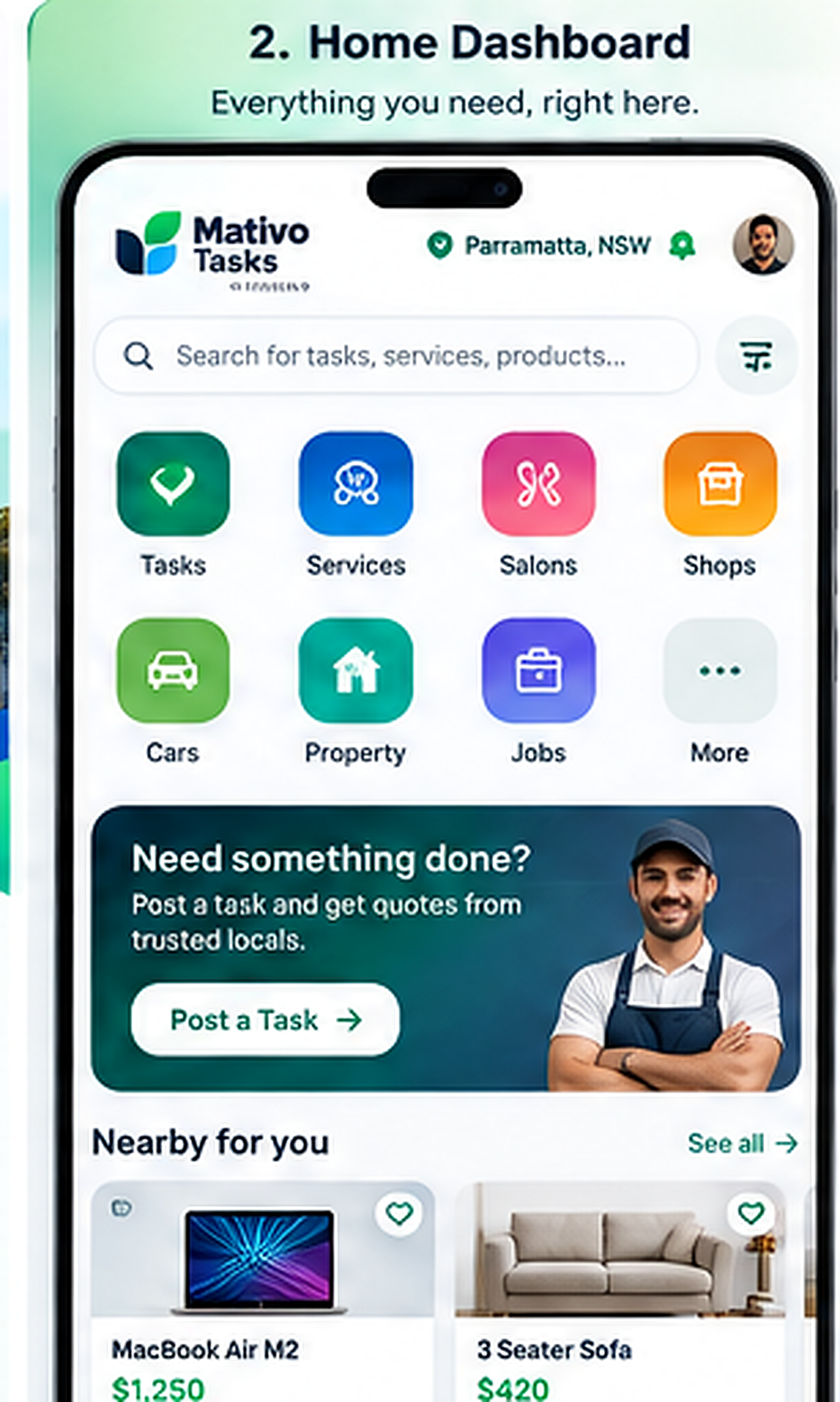 Home Dashboard