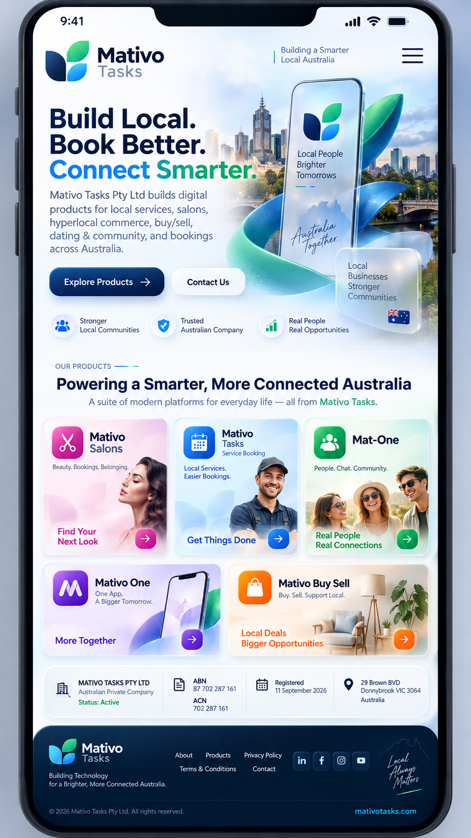 Mativo Tasks local digital ecosystem